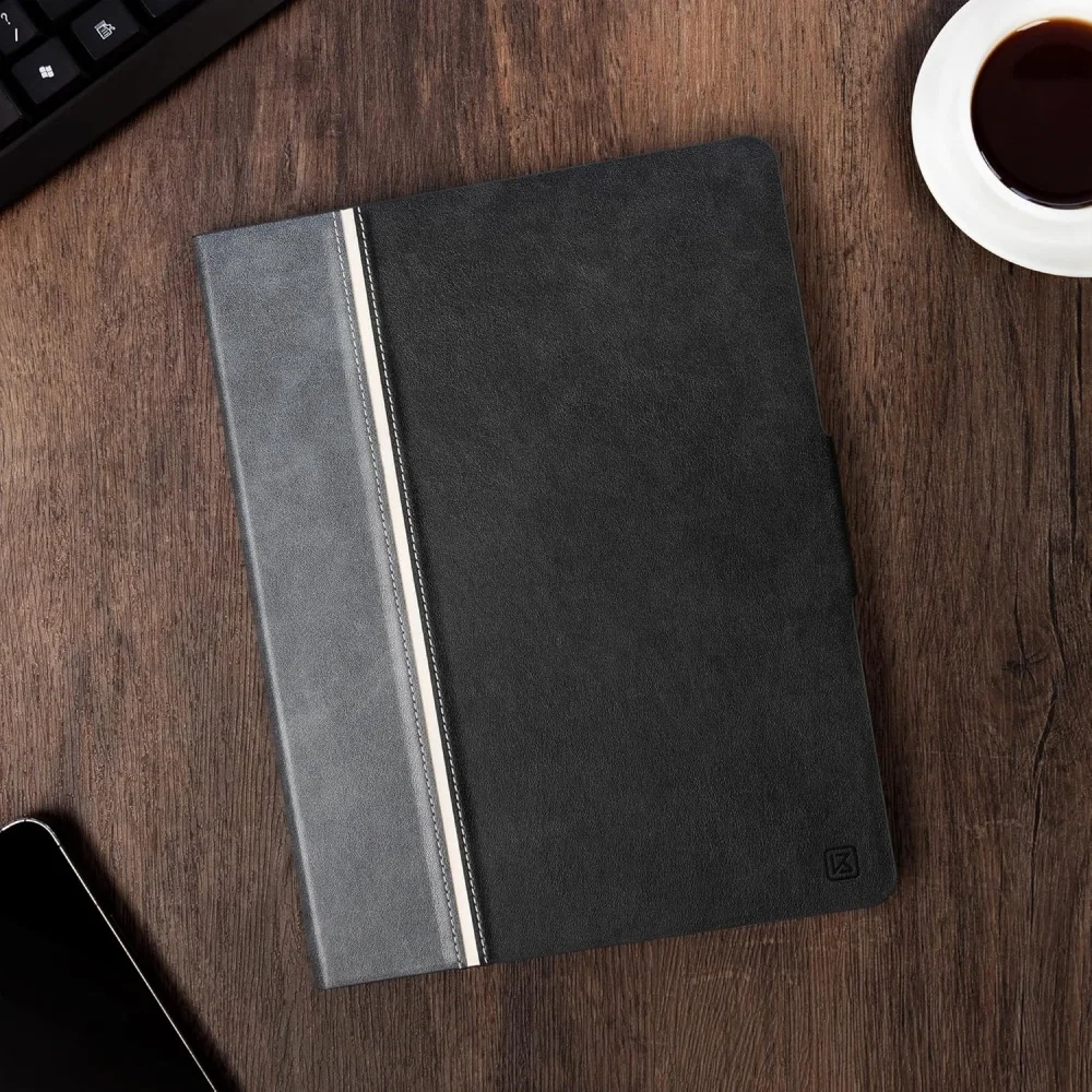 Protective Leather Case For Ipad 10.9-11inch Pen Holder Stand Case Automatic Sleep/Wake Multi-Angle Viewing/Typing Laudtec