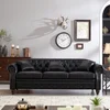 Black + technical leather + Foam + 3 Seat