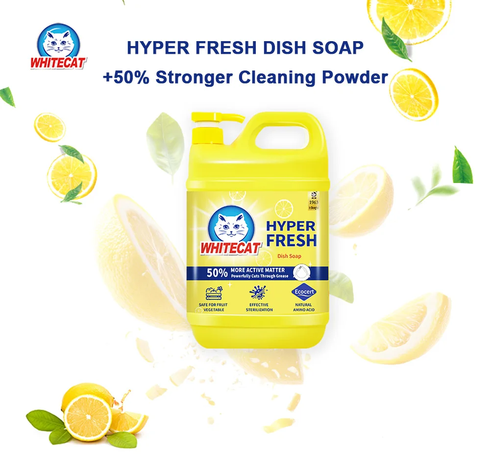 HYPER FRESH DISH SOAP +50% Stronger Cleaning Powder