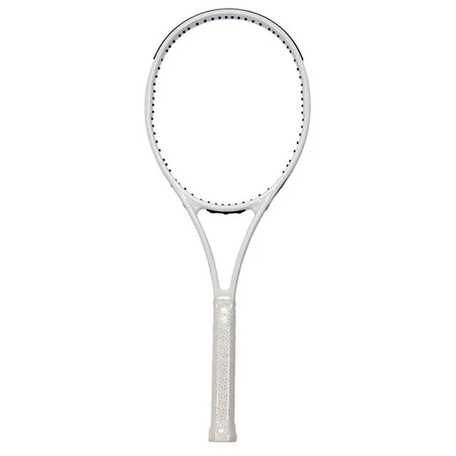 tennis racket nylon pure white color design carbon aluminum