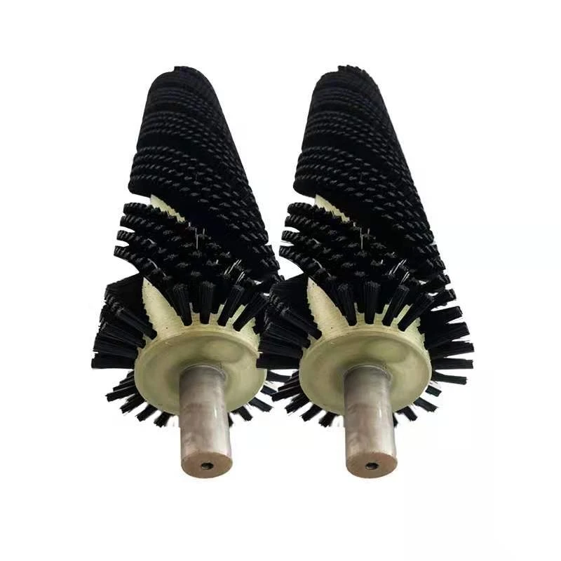 Cheap Price Easy to Install with Shaft Conveyor Cylinder Brush for Metal Processing Industry