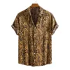 Estampado de leopardo amarillo