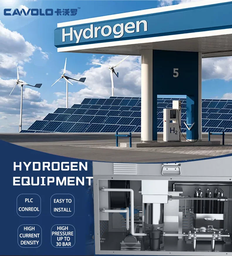 High Purity Hydrogen Electric Generator for Industrial Use