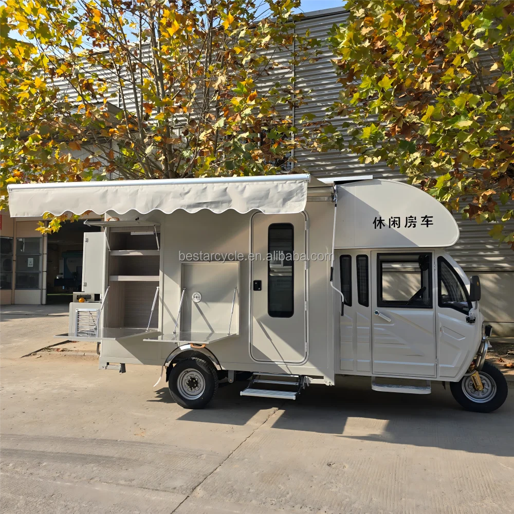 Electric Rv Mini Electric Mini RV Motorhome Camper with Bedroom & Kitchen – Lightweight ...