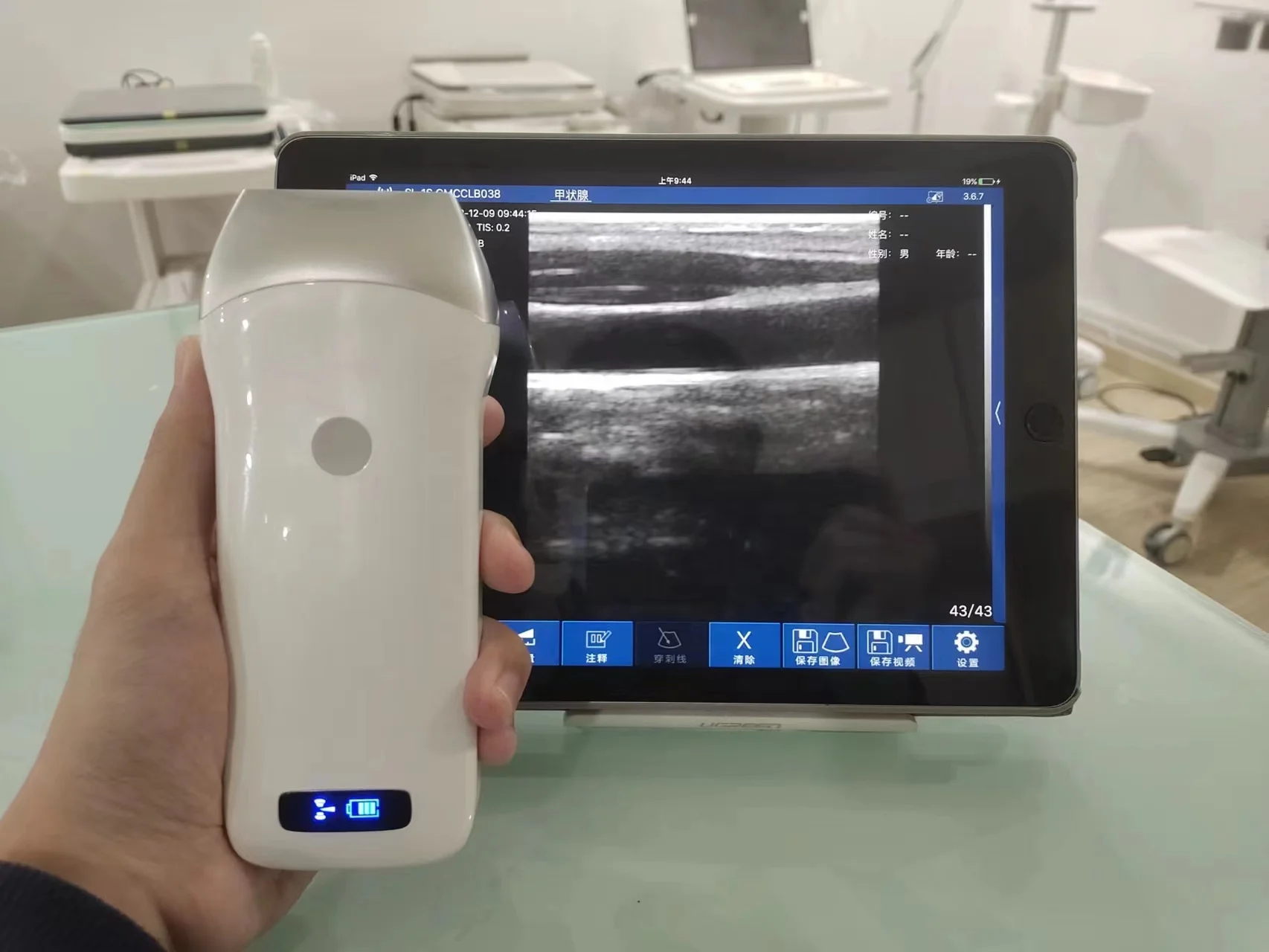 Best Selling Portable Wireless Linear Probe Ultrasound Scanner Hospital Equipment Linear Scanner Machine Scanner Price