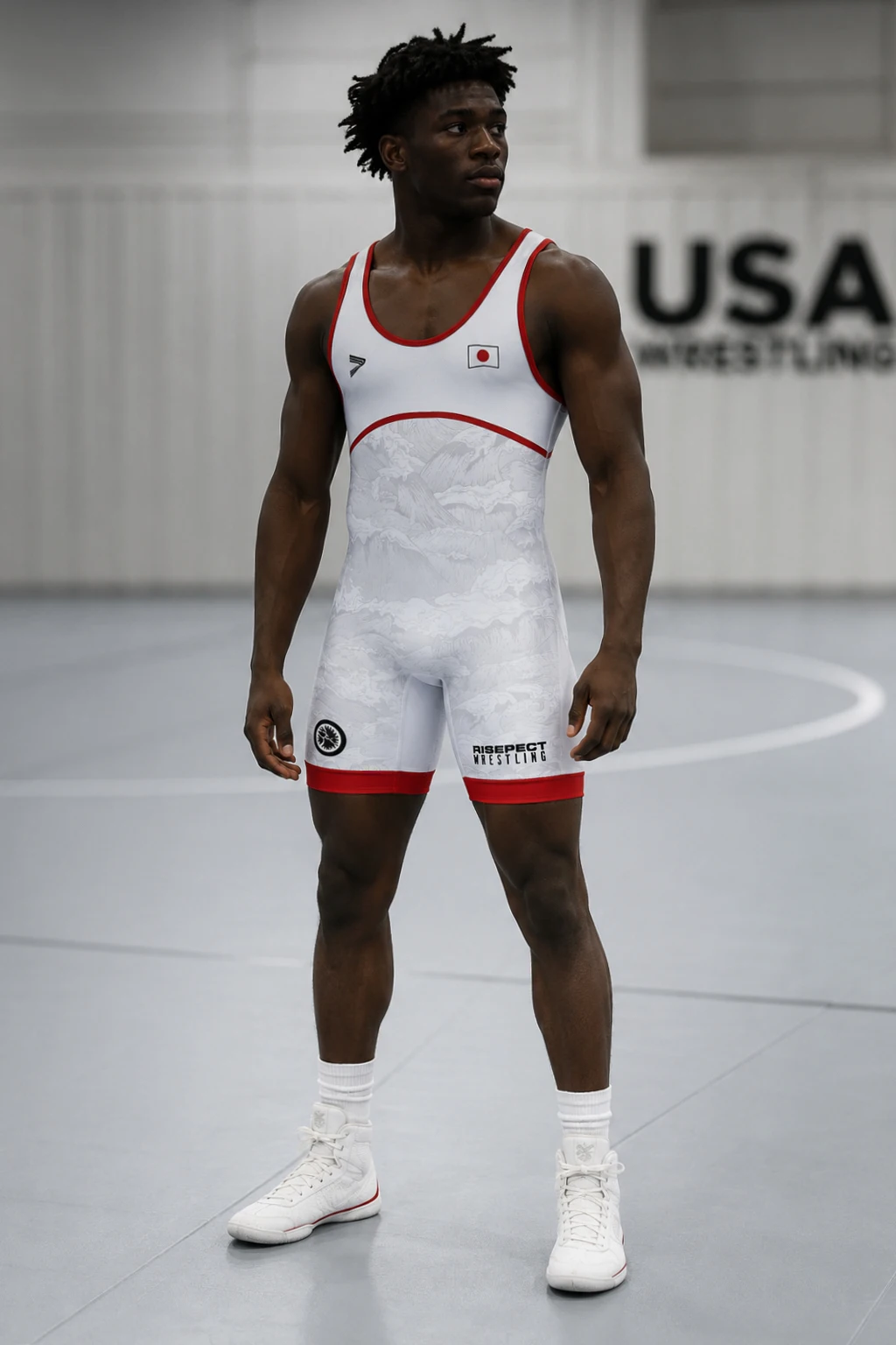 Japan National Elite Men's Wrestling Singlet - Pro Gear