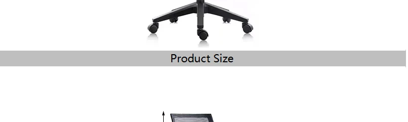 Comfortable executive swivel wheels fabric mesh furniture black rolling ergonomic office chair furniture sillas