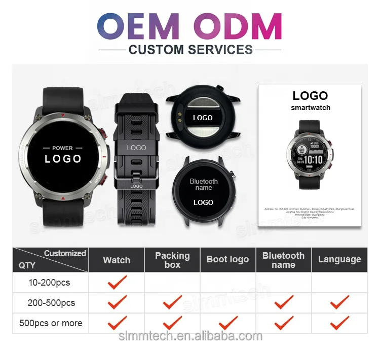 K52 Militär Smartwatch für Herren, Outdoor Wasserdicht Bluetooth