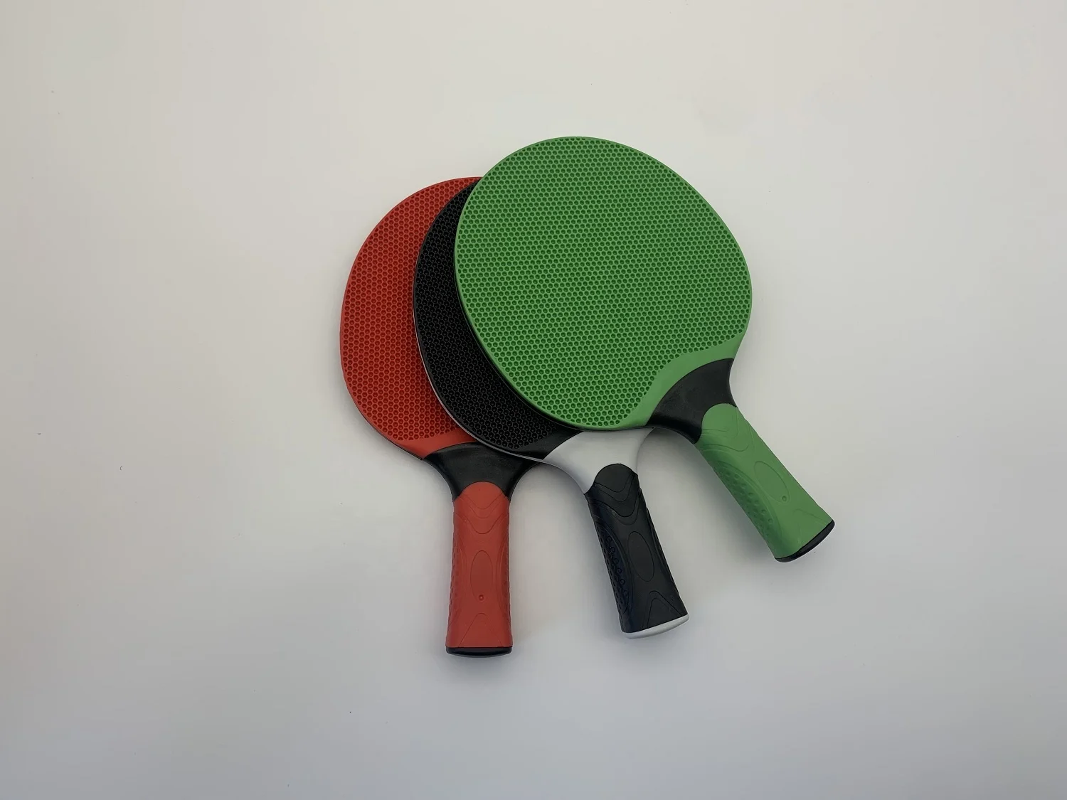 Konford Custom Silicone Table Tennis Paddle Ping Pong Bat Quality Plastic Waterproof OEM Outdoor PingPong Table Tennis Rackets