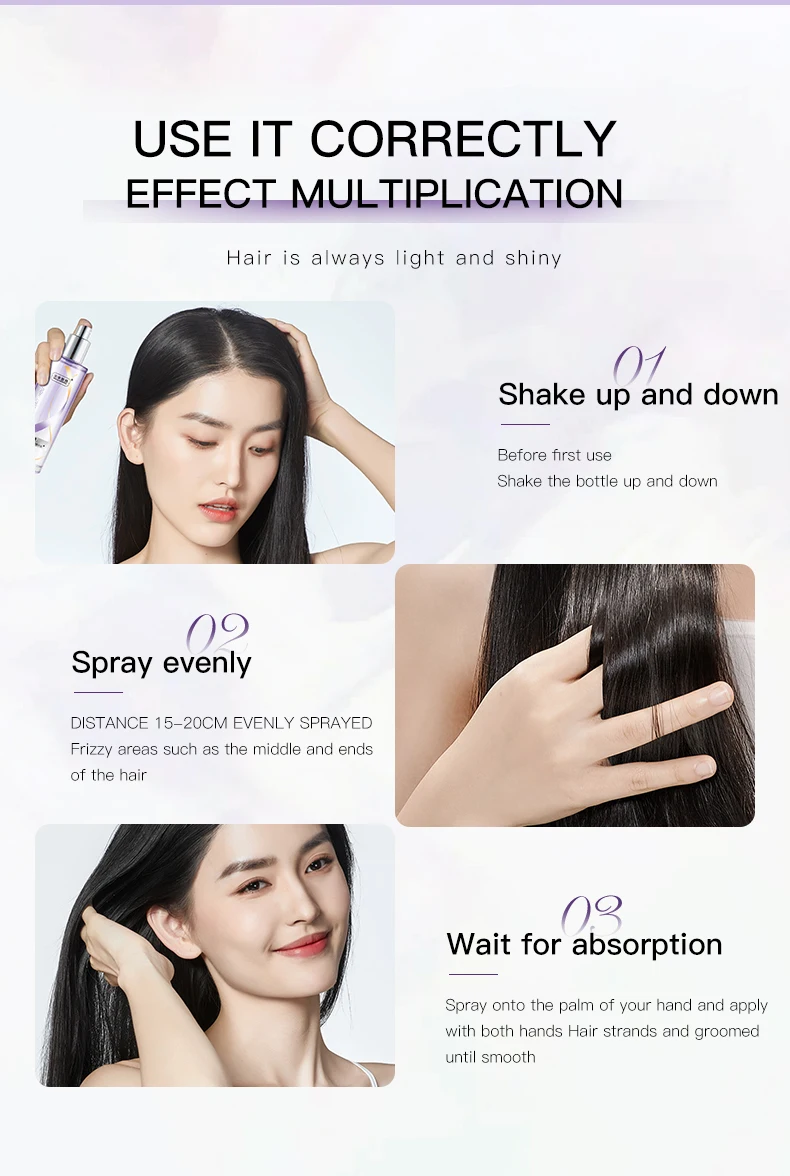 Long Lasting Fragrance Hair Essence Oil Improves Dry Enhances Color Make Hair Smooths Perfume Hair Care Oil Spray