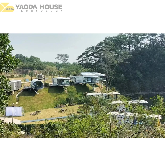 Mobile Modular Space Capsule Prefab Portable Container Homes