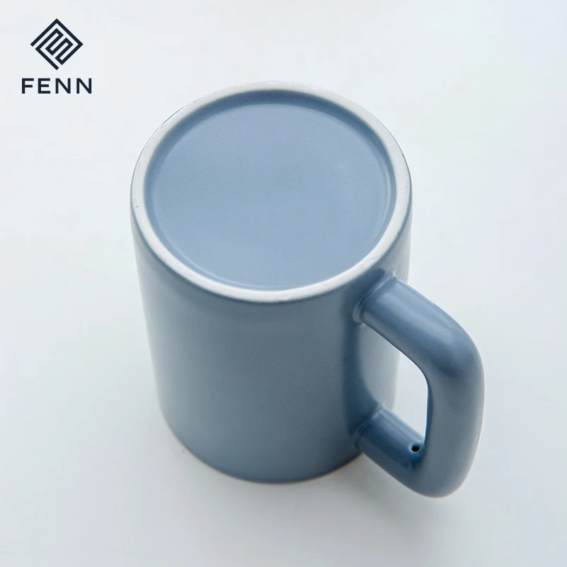 product fenn large capacity 400ml nordic style matte color glazed ceramic coffee mug present wholesale ceramic mugs custom-59