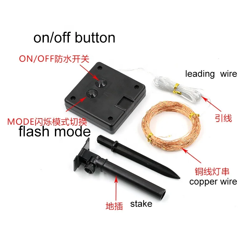 Kanlong хорошо продаваемый Хэллоуин Рождество праздник солнечный свет сада Фея 20 м 200LED гирлянда для домашний
