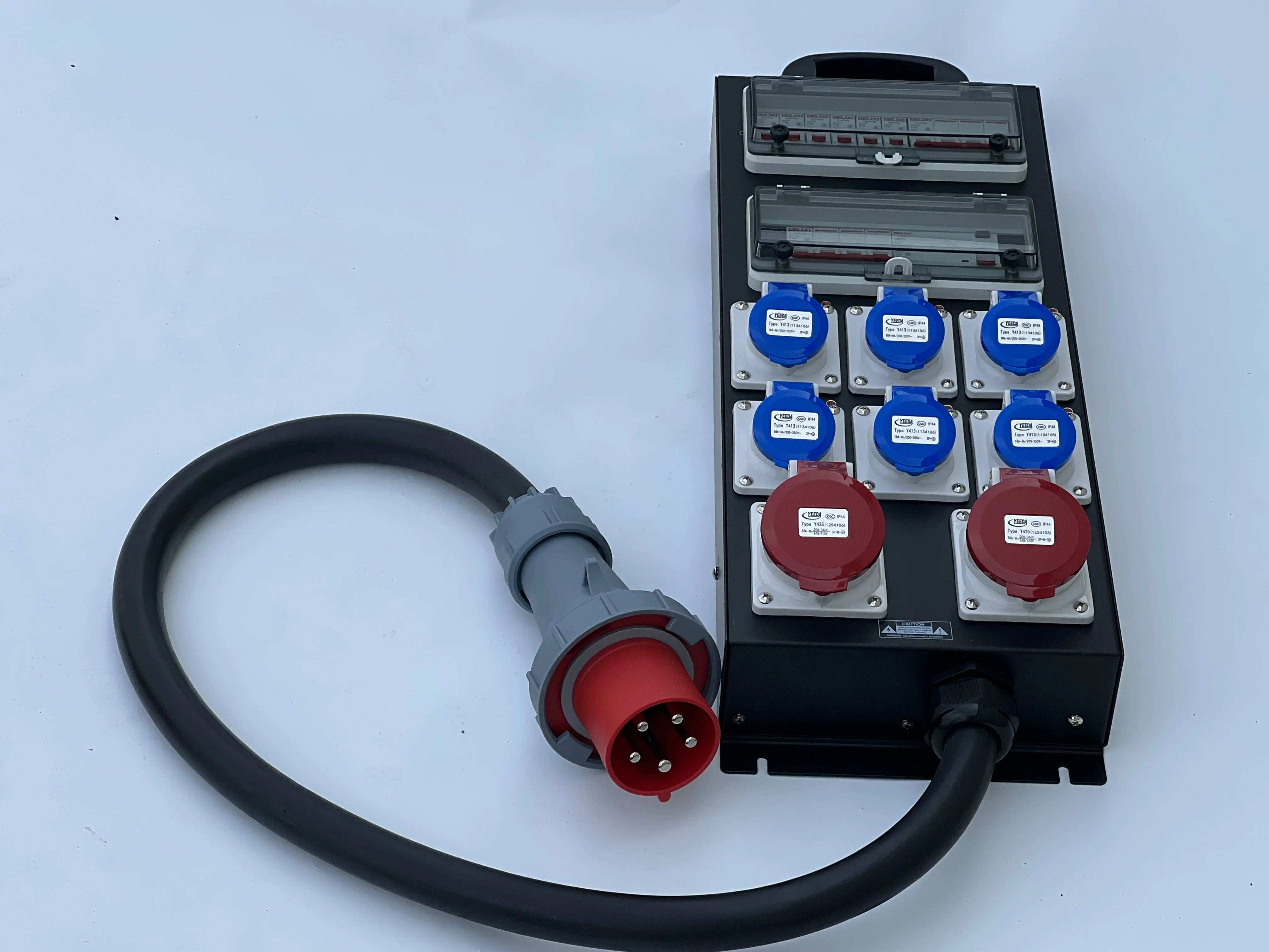 Cee Output High Quality Power Box - 63A CEE 5P Input, 32A Output