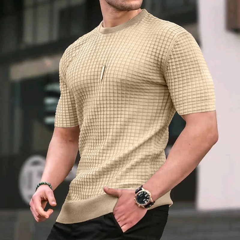 New Fashion Men's Casual Long Sleeve T-Shirt - Comfortable Cotton Blend