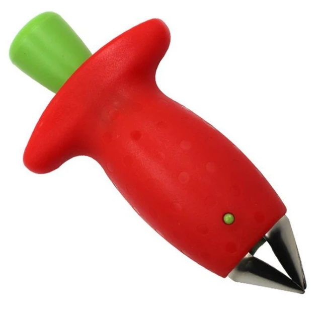 Fruit Picking Leaf Digging Corer Remover Tomato Strawberry Stem Huller Stainless Steel Tool Strawberry Core Remover