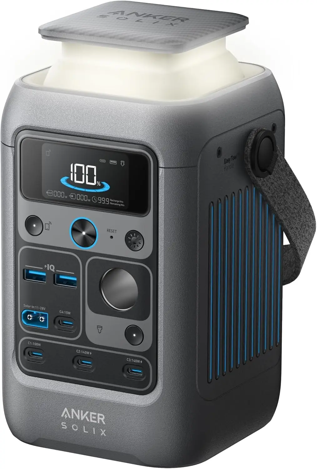 Anker SOLIX C300 288Wh Portable Power Bank Station - 300W, LED