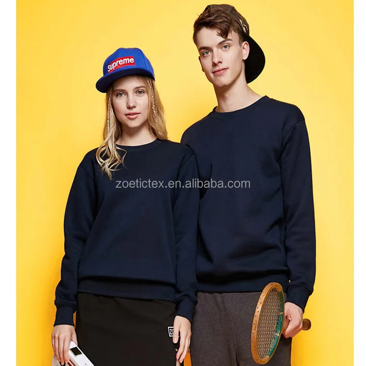 330 Gsm CVC Unisex Long Sleeve Wholesale Oem logo Custom Good Quality ...