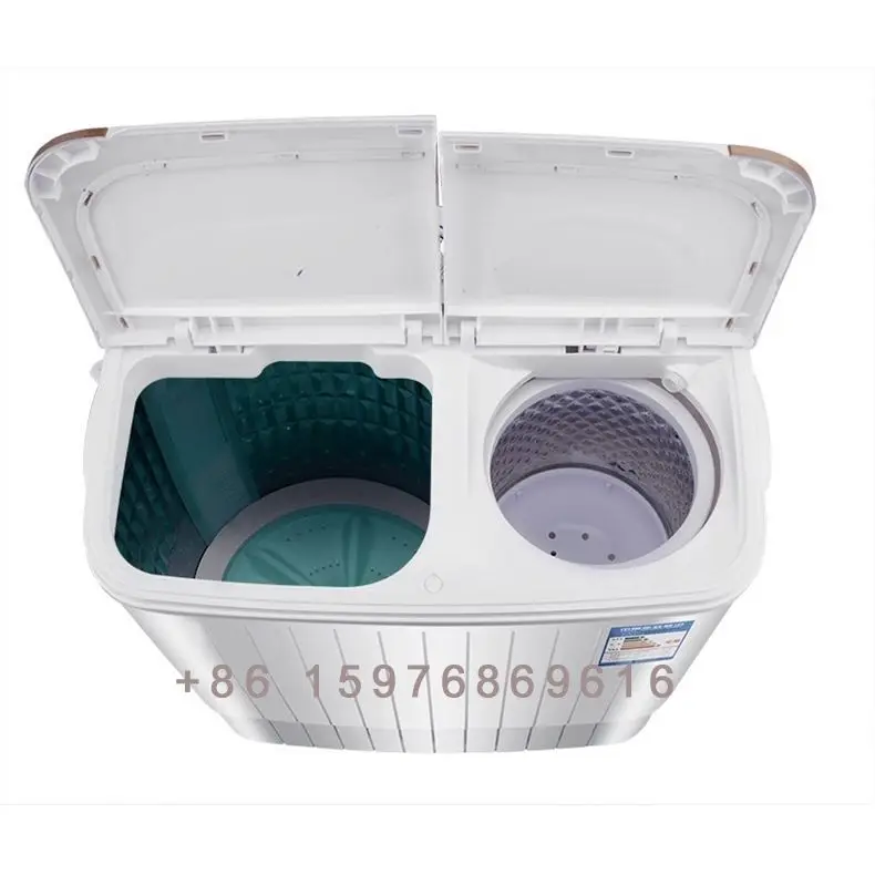 Бытовая мини-стиральная машина с двойным ведром и