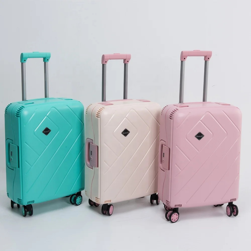 New Style Cheap Waterproof Trolley Luggage Sets Wheeled Rolling Cabin Suitcase With Tsa Lock