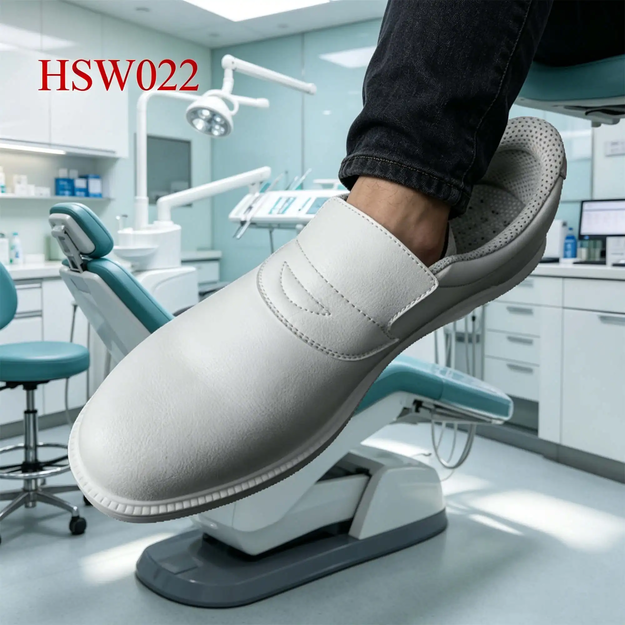ZYF,Biochemical Zone Pull on Style Anti-germ White Safety Shoes Pharmaceutical Standard Acid&base Proof Unisex Work Clogs HSW022
