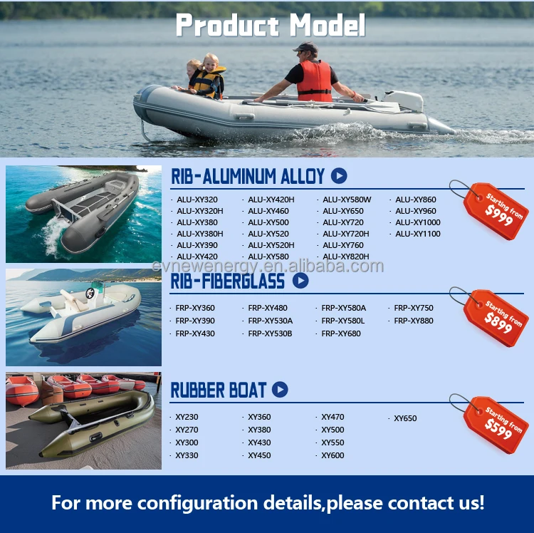 HF Factory Hot Sale 12ft PVC Mould Sail Boat - Inflatable RIB Boat