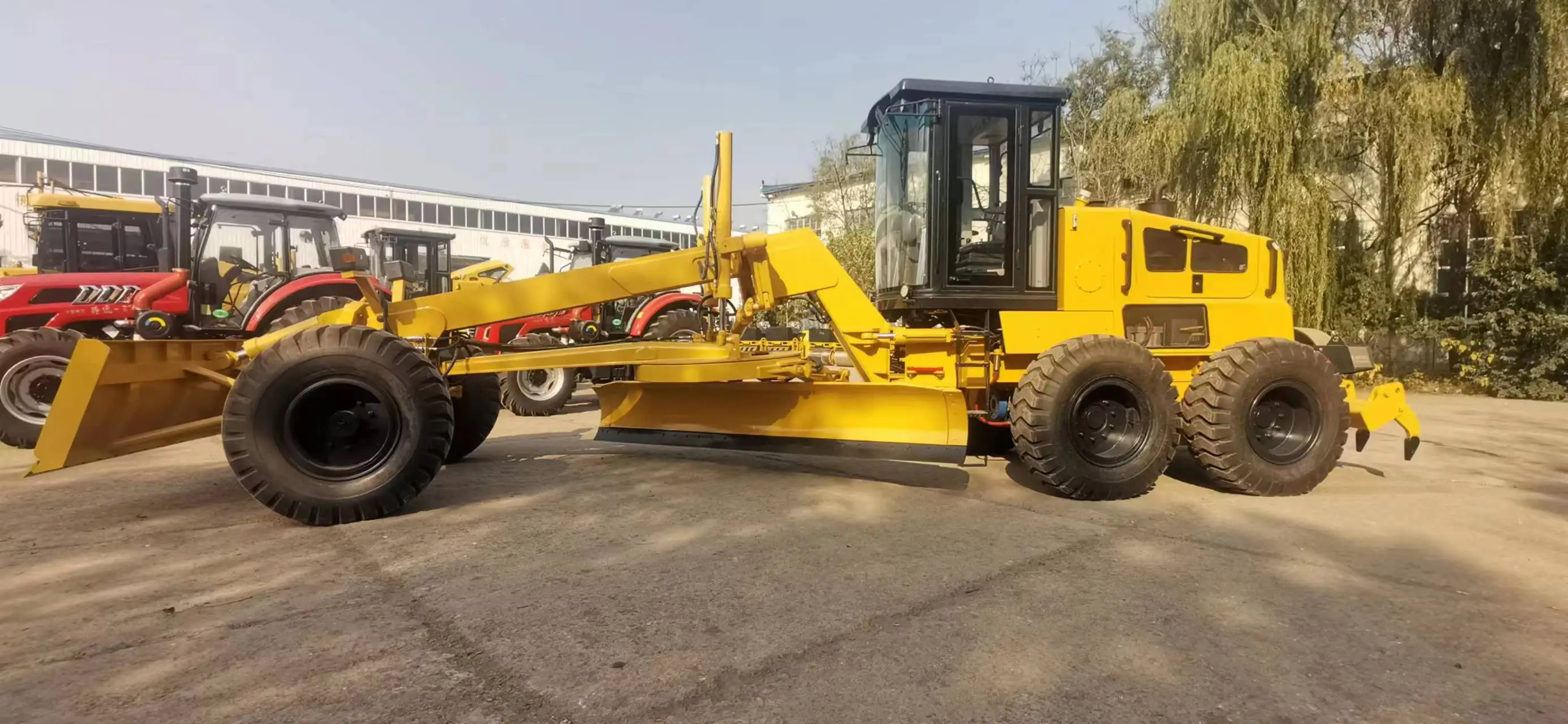 Good Performance 170hp Road Construction Used Equipment 17 Ton Motor