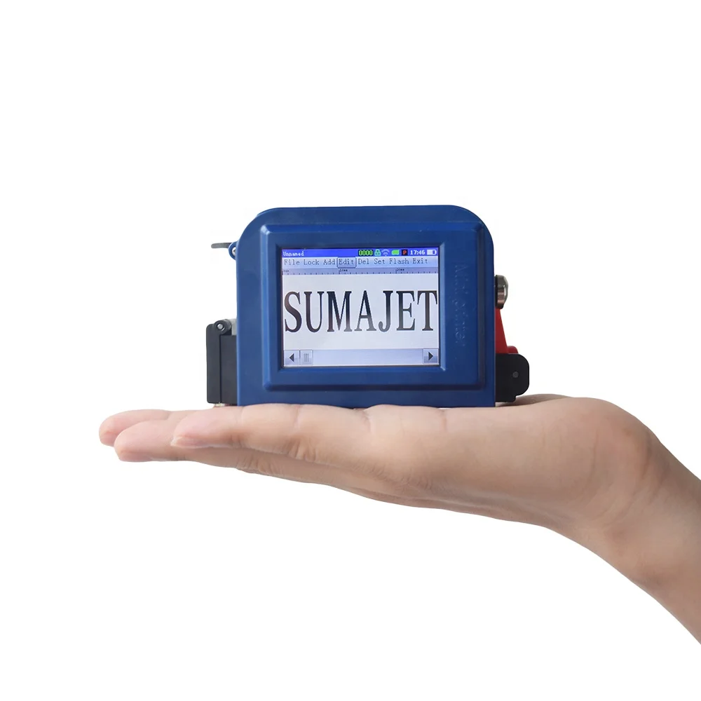 Handheld Mini Printer Hot Product 2024 Portable Mini TIJ Date Mini Handheld Batch Code Printing Inkjet Printer