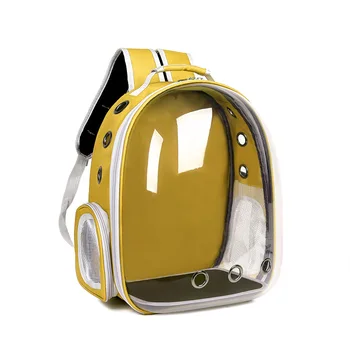 Wholesale Airline Approved Ventilate Transparent Pet Cat Dog Travel Carrying Bag Bubble Backpack