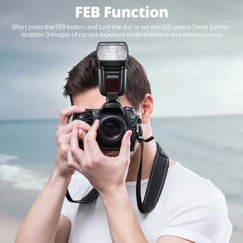 GODOX TT685II Speedlight Camera Flash C/N/S/F/O TTL HSS Lights 2.4G Wireless Speedlite X System for Studio Tt685 detail image
