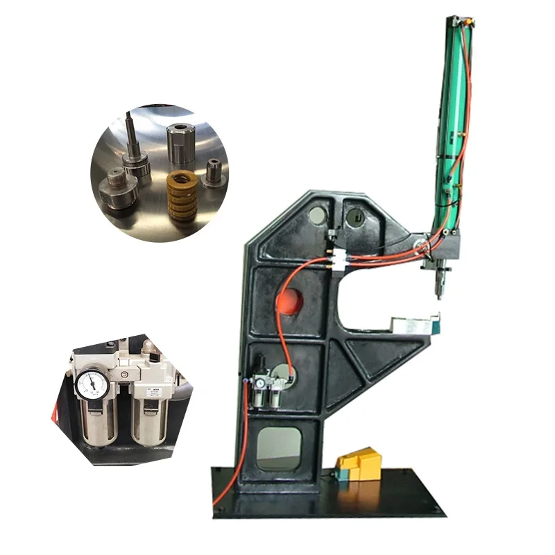 Hydropneumatic Sheet Manual Pem Fastener Insertion Rivet  Riveting Selfpiercing Clinching Forming Press Machine