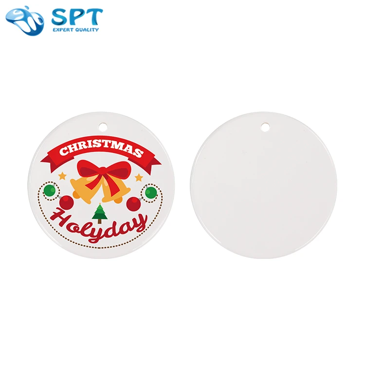 
 Новый дизайн, сублимационные керамические изделия, рождественские украшения, украшения на заказ  