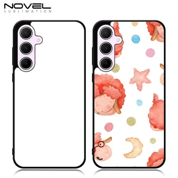 For Samsung A series Sublimation 2D TPU Phone Cover Soft Rubber phone pouch  Blank  phone case for Samsung Covers Galaxy A55