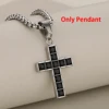 Silver Black Pendant