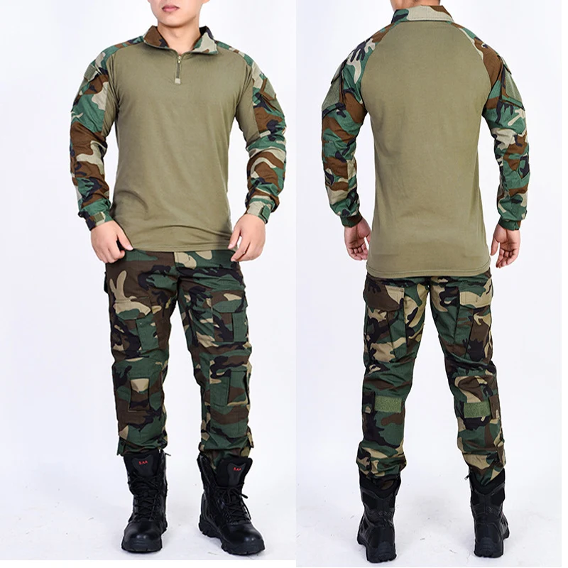 Vanda Source Factory ODM/OEM Customizable  Combat Suit Uniforms  ACU/BDU  Camouflage Training Tactical Suits