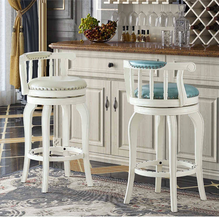 Factory Wholesale Pub Furniture Wood High Chairs For Counter Bar Stool