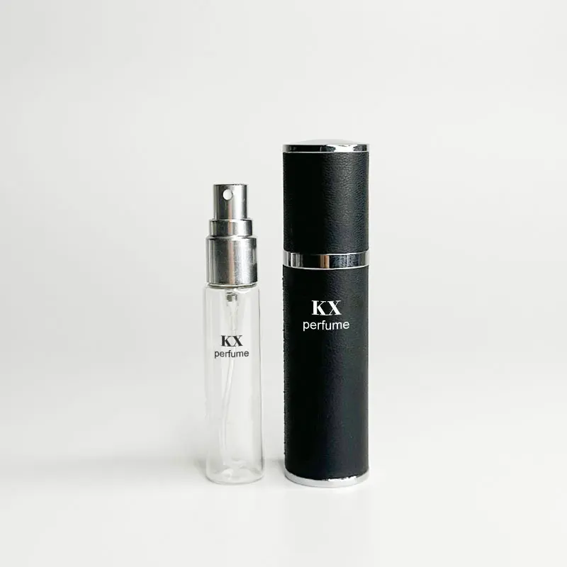 Hot Selling Refill clear Travel Portable Cologne Sample Bottles test Vial 10ml 5ml Perfume Spray Bottle Glass