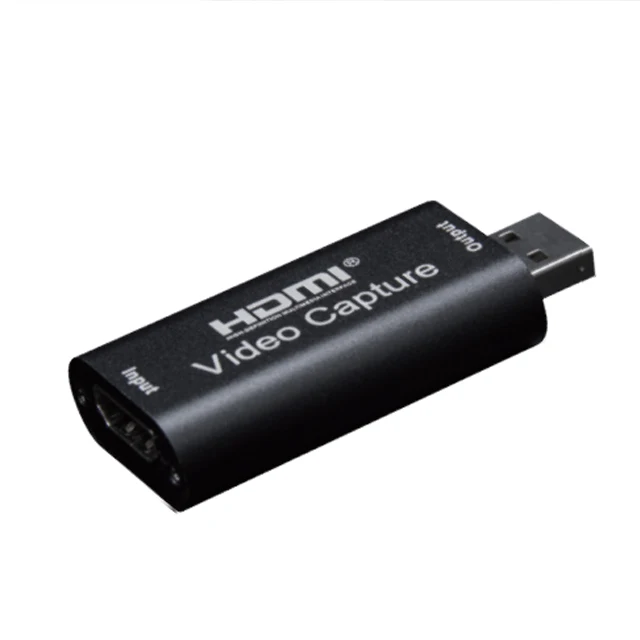HDMI Video Capture Card to USB 2.0 Video Capture Record Box for PS4 Game DVD Camcorder HD Camera Recording Live Streaming