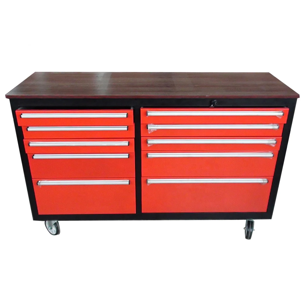 Hot Sale China Factory Direct Roller Tool Cabinet Garage with Mobile Work Bench