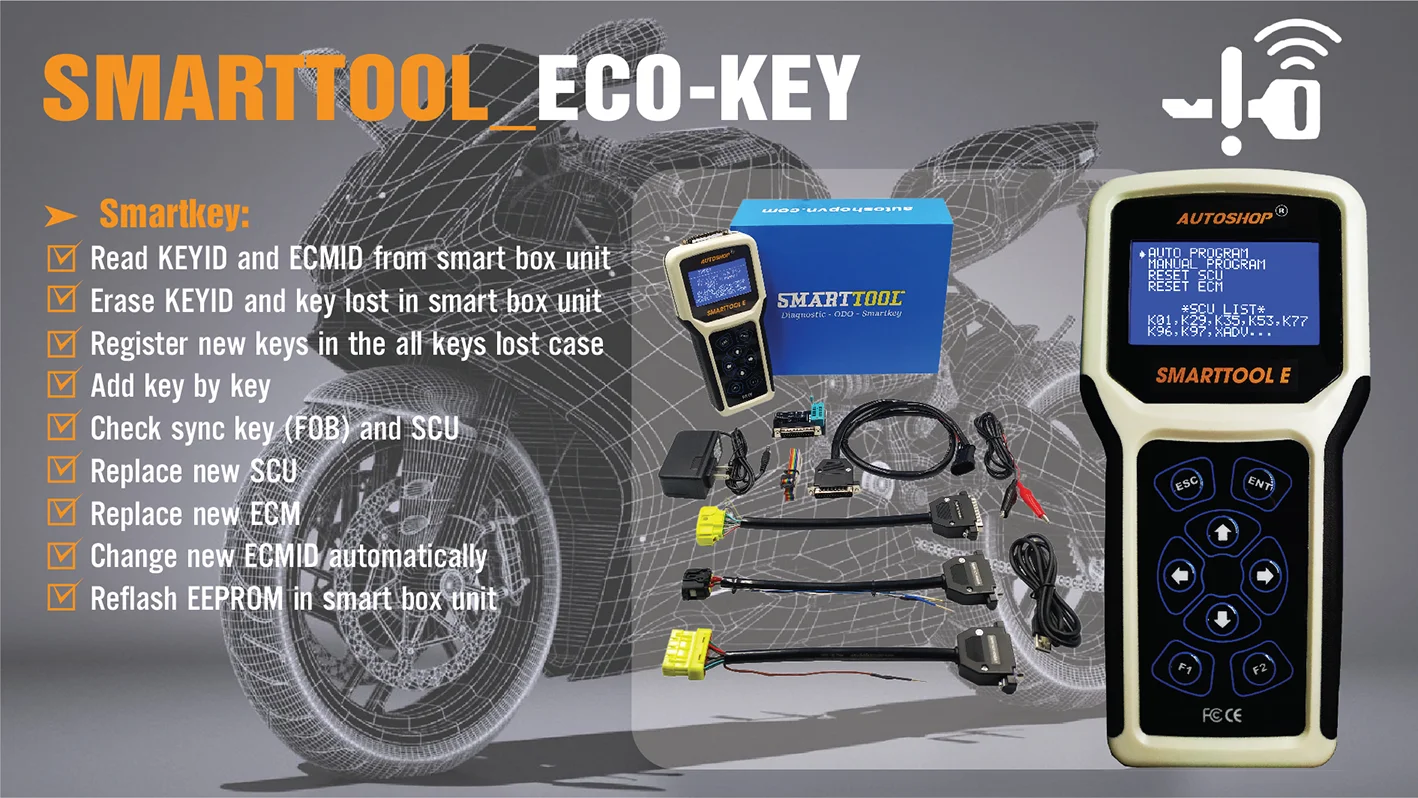 Smarttool摩托车诊断工具智能钥匙编程机 Odo校正 Buy 扫描仪摩托车通用诊断工具 摩托车钥匙编程 摩托车里程表校正工具product On Alibaba Com