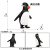 pingüino Rockhopper 437 colorido