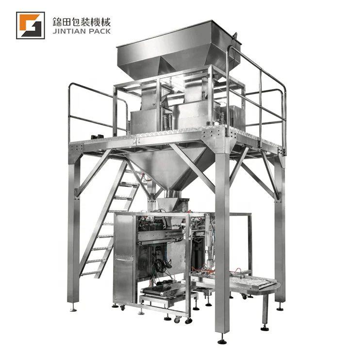 High Productivity Automatic Ice Packing Machine Tube Ice Packing Machine 5kg Ice Cube Packing Machine
