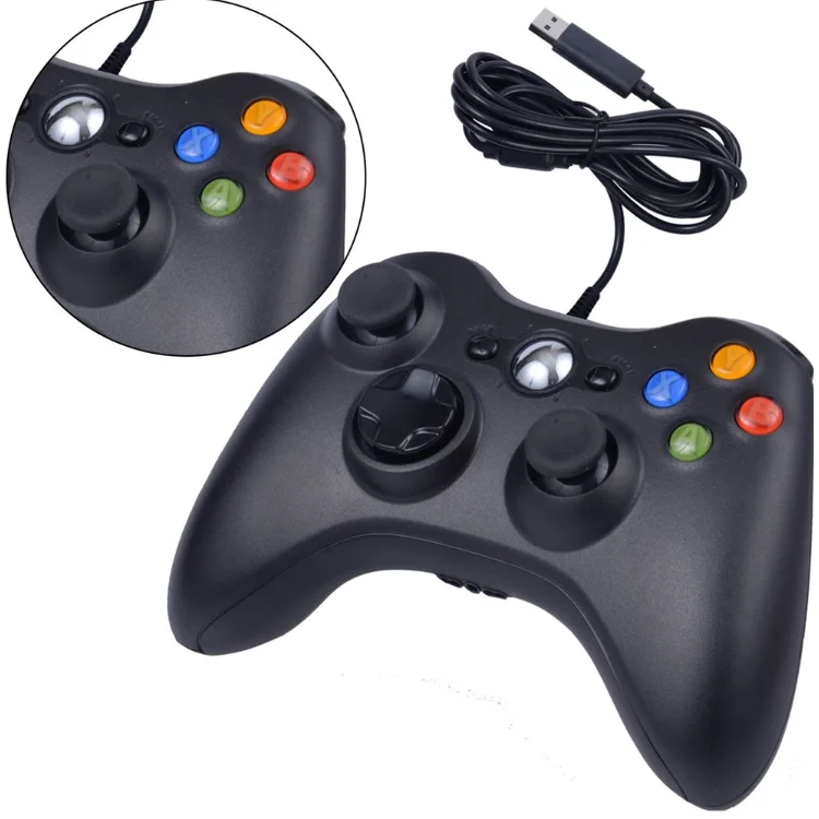 Wired Game Controller for Xbox 360 Console USB Vibration Gamepad Gaming Controller