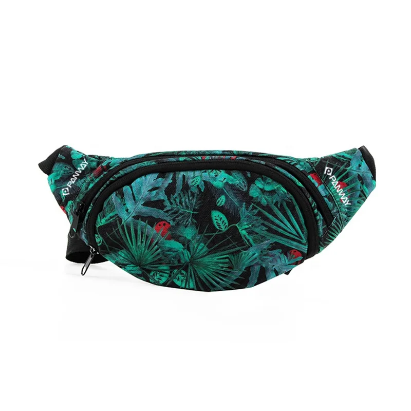 Fanny pack Custom print Fashion waterproof Outdoor Sport waist bum bag fanny pack