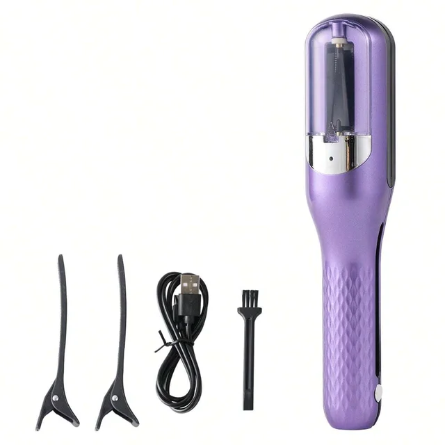 High quality Cordless Dry Damaged Hair Cutting Remover Electric Split End Trimmer for Women