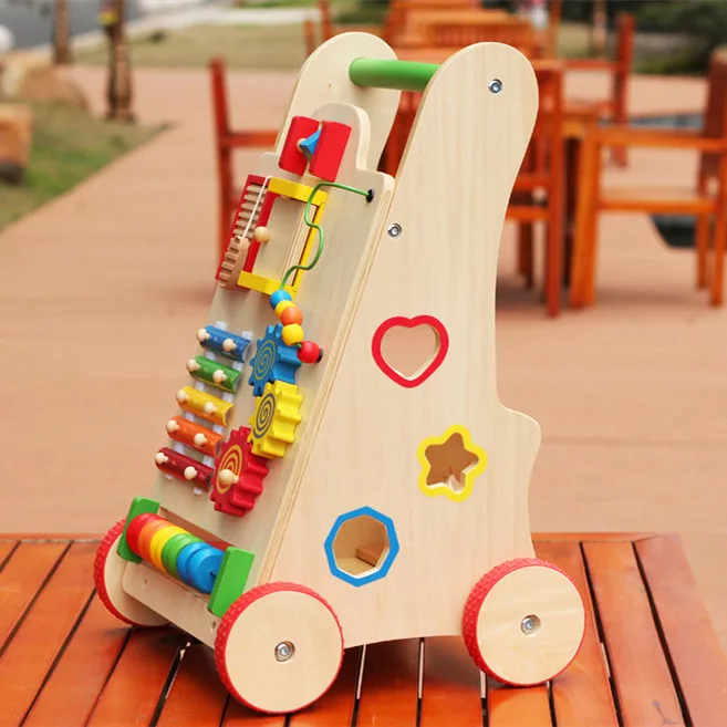 wooden walking toy