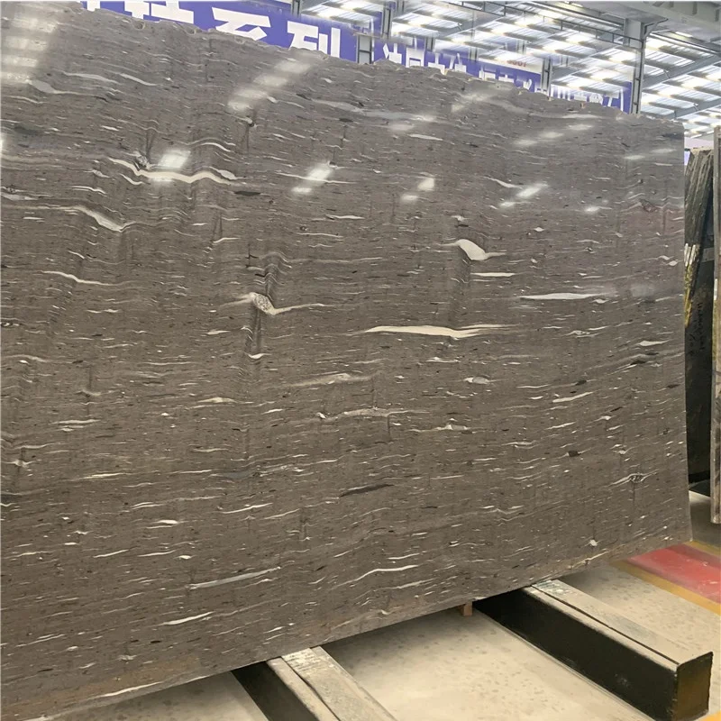 product italian luxury exotic stone brown slab marble with white veins-1