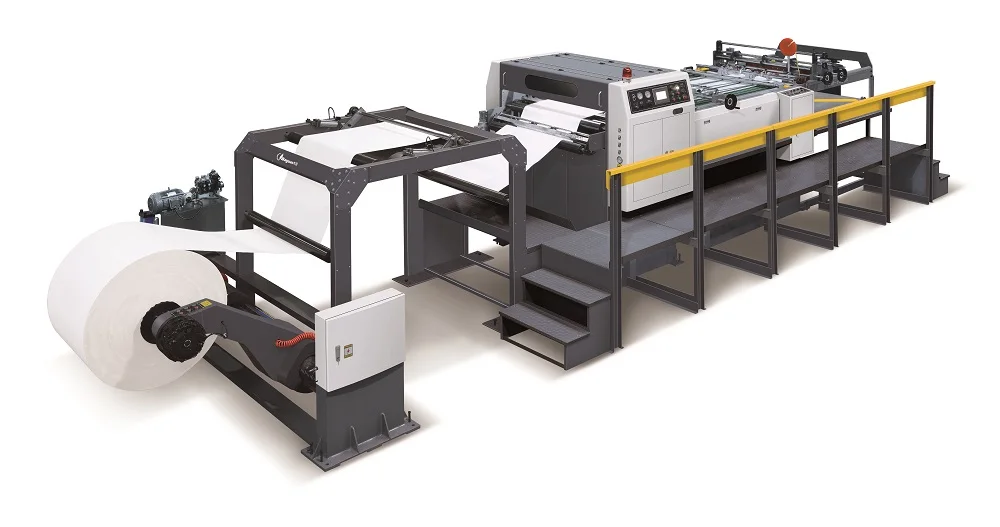 CM-1500A Servo Precision High Speed Sheet Cutter Machine with One Roll 1
