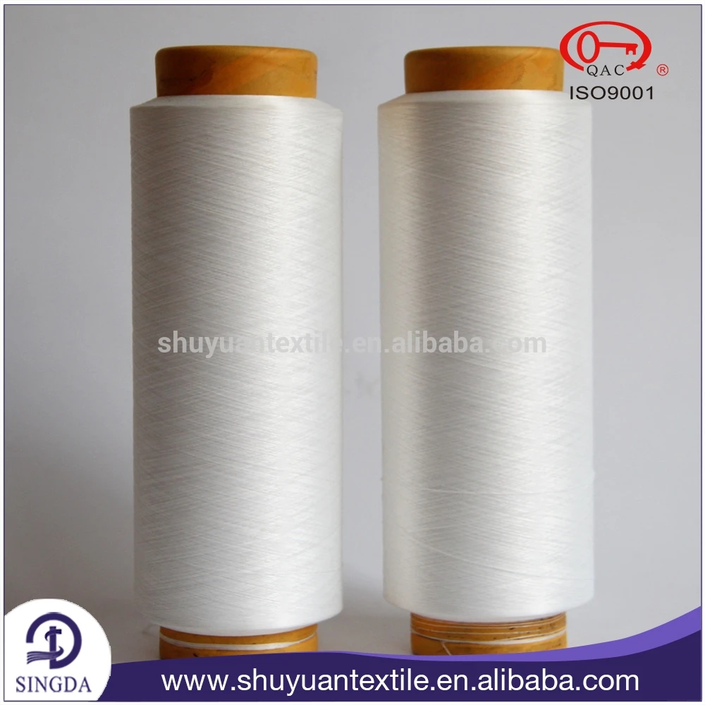 Recycled Undyed 150D/144F Recycle DTY SIM Polyester Yarn knitted Yarn for Glove