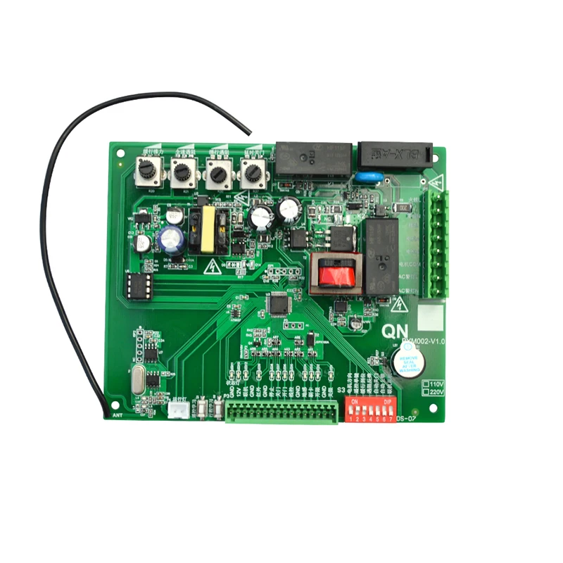 Exclusive Gate Opener Control Board With Rolling Code Encryption Remote Control